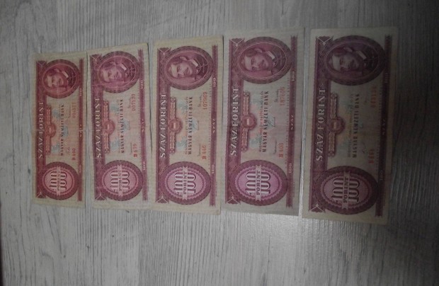 Kztrsasg cmeres papr 100 forint