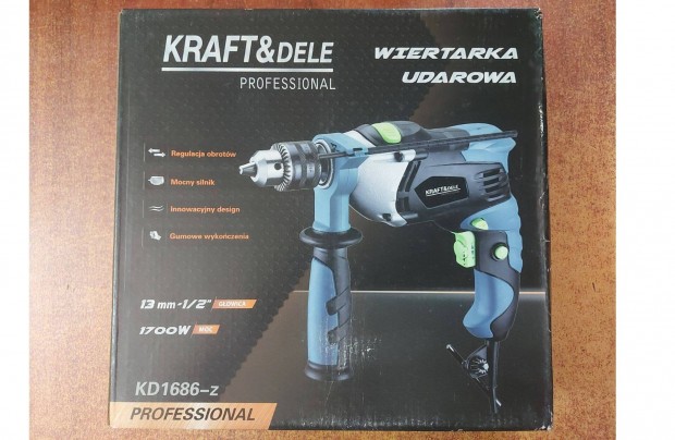 Kraft&Dele KD1686-z kzi fr tvefr 1700W Garancival!