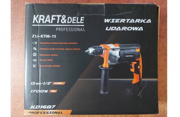 Kraft&Dele KD1687 kzi frgp tvefr 1700W Minsgi, garancia!