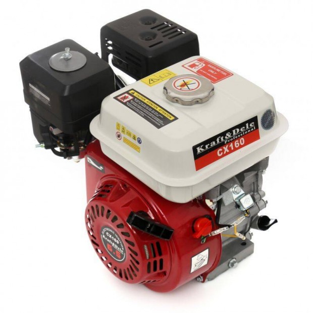 Kraft&Dele KD1825 négyütemű benzines stabil motor 20mm 7 LE 196cm3