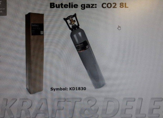 Kraft&Dele KD1830 CO2 szn-dioxid palack 8L
