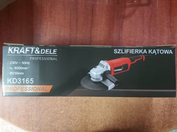 Kraft&Dele KD3165 nagy sarokcsiszol flex 2950W / 230mm Garancia!