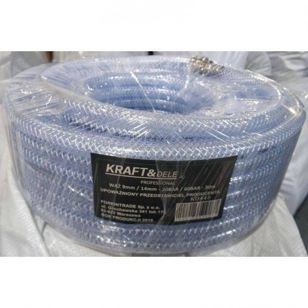 Kraft&Dele KD445 lgtml levegtml slag csavarodsmentes 30m