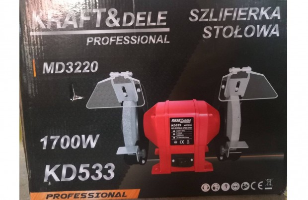 Kraft&Dele KD533 asztali ketts kszr kszrgp 1700W Garancia!