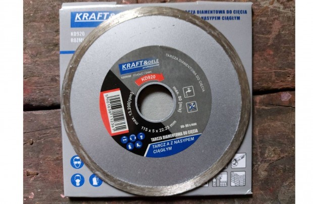 Kraft&Dele KD920 csempe gymnt vgtrcsa 115mm