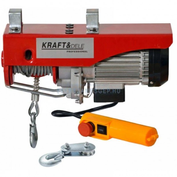 Kraft&Dele elektromos csrl 250/500kg 1000W / 12m