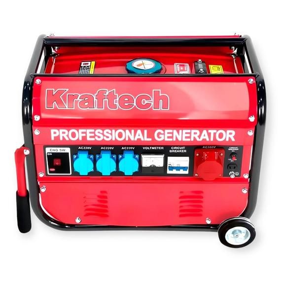 Kraftech 9500W ramfejleszt aggregtor 4 tem motorral s kihzhat