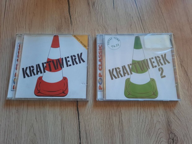 Kraftwerk Kraftwerk 1-2 CD lemez j jszer! Egyben!