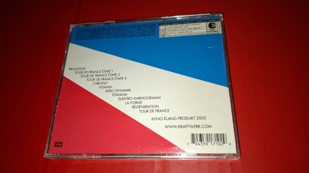 Kraftwerk Tour de France Soundtrack Cd 2003
