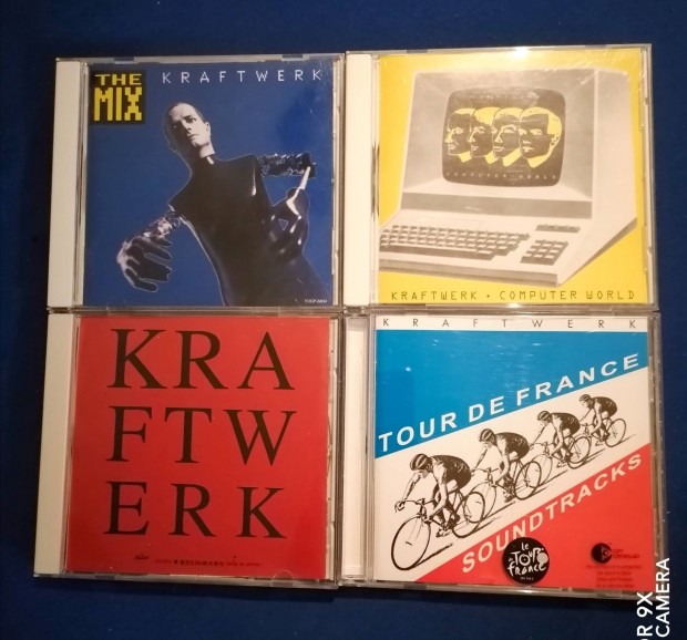 Kraftwerk - Japn nyoms jszer, CD lemezek egyben! 