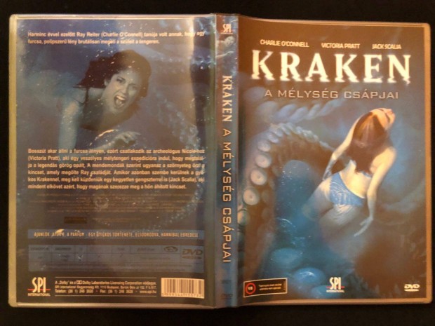 Kraken A mlysg cspjai DVD (Charlie OConnell, Victoria Pratt)