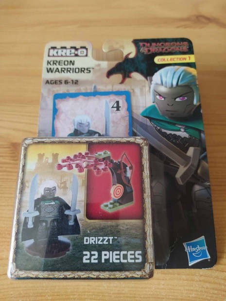 Kre-o, Dungeons & Dragons, Drizzt mini figura (bontatlan, j)