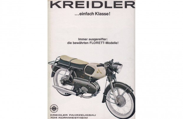 Kreidler Florett ismertet