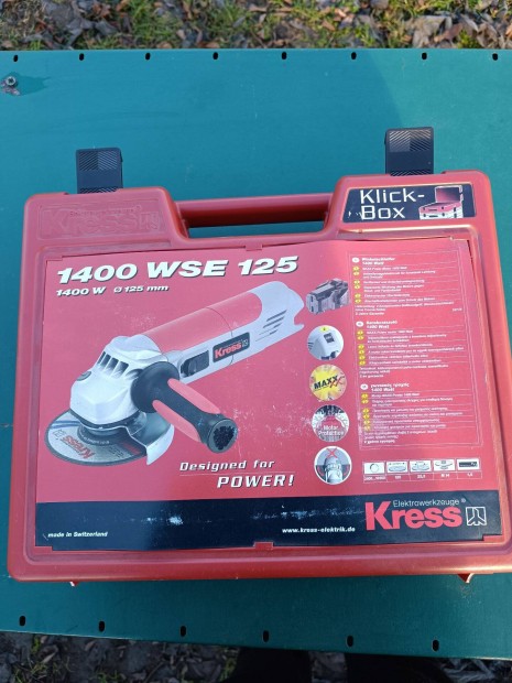Kress 1400 Wse 125 mm sarokcsiszoló