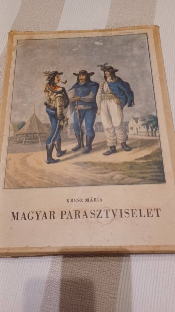 Kresz Mária:Magyar Parasztviselet l-ll. című könyv eladó
