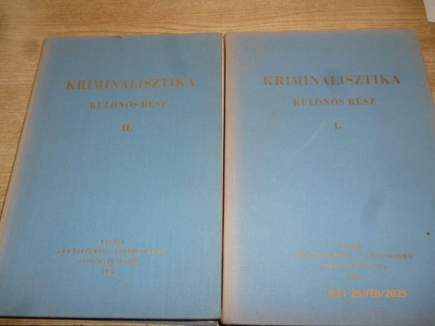 Kriminalisztika 1-2 cm knyv