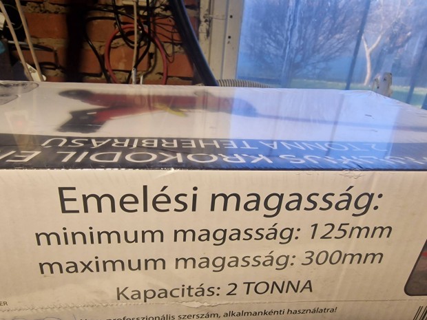 Krokodil emelő eladó 2 tonnás teljesen új.
