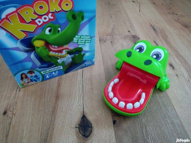 Krokodil fogszati Hasbro trsasjtk jszer, alig hasznlt