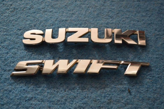 Króm emblémák Suzukihoz