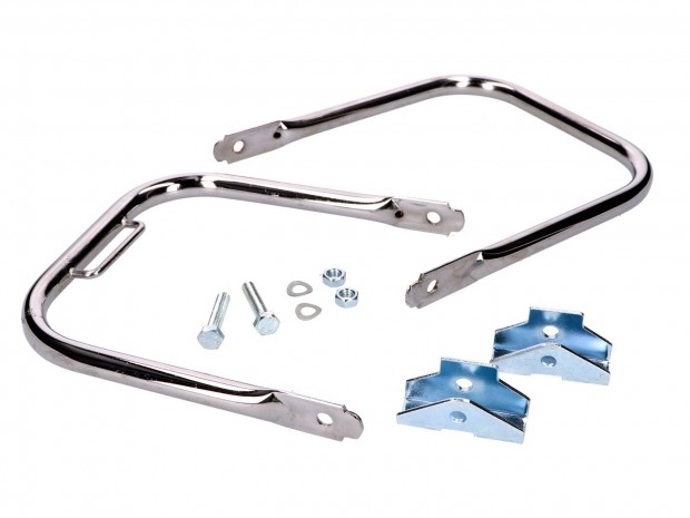 Krmozott hts csomagtart tartkeret kszlet (rvid) - Simson S50, S
