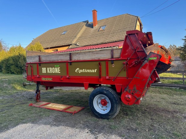 Krone Optimat 3000 trgyaszr ptkocsi