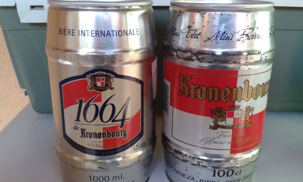 Kronenbourg srsdobozok / 1 Literes x 2