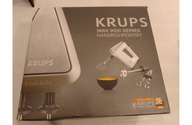 Krups 3 Mix 9000 Deluxe GN903 kzi mixer szett