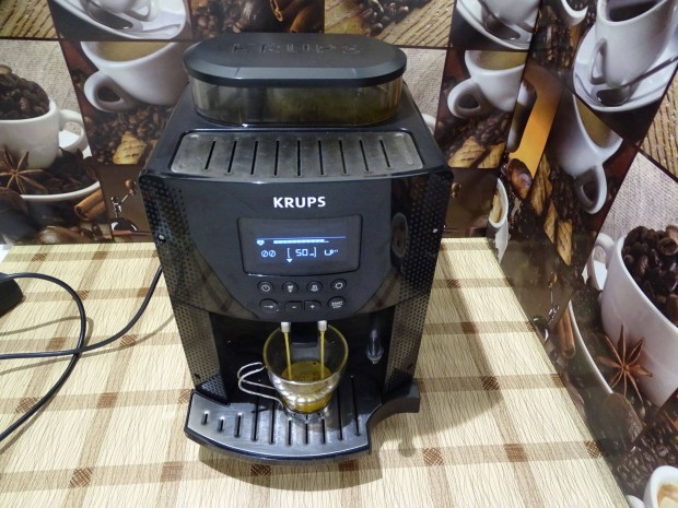 Krups EA 81* automata kávégép kávéfőző fekete