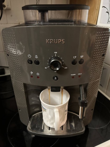 Krups Es81 automata kávégép tejhabosító fejjel