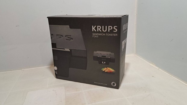 Krups Fdk 451 szendvicssütő, toaster (850 W) 25 x 12 cm, A+