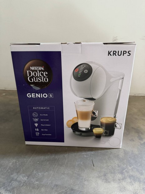 Krups KP243110 Nescafé Dolce Gusto fehér kapszulás kávéfőző