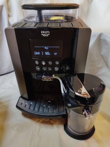 Krups Quattro Force tejtartályos Full automata kávéfőző