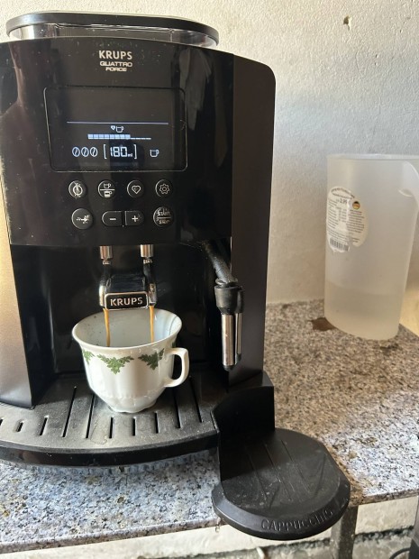 Krups Quattro force nyers működő kávéfőző eladó !