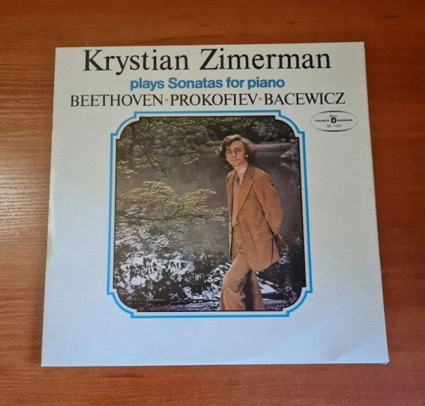 Krystian Zimerman - Plays Sonatas For Piano; LP, Vinyl