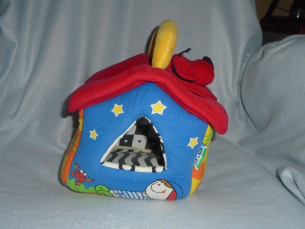 Ks Kids hordozható formabedobó plüssházikó, 20*20*20 cm