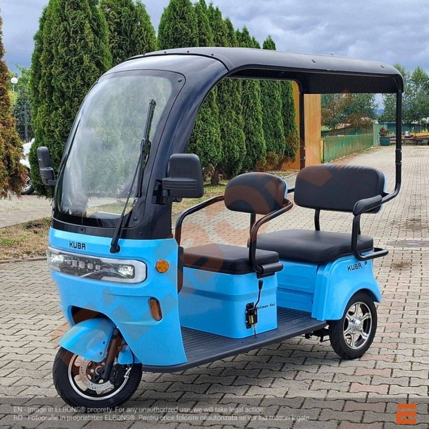 Kuba Optimus Max elektromos tricikli