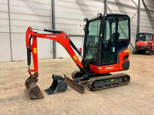 Kubota Kx018-4 minikotr / 2.018 zemra / Lzing 20%-tl