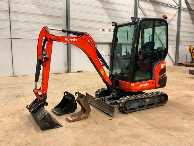 Kubota Kx019-4 / 1550 / 3 db kanl / Lzing 20%-tl