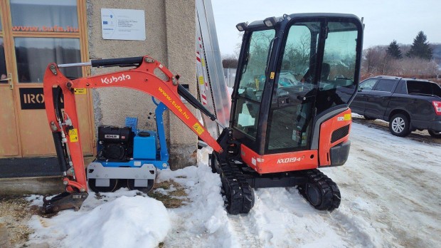 Kubota Kx019-4 minikotr� 2019es