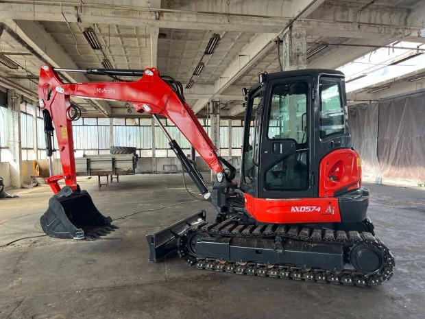 Kubota Kx057-4 lánctalpas kotrógép eladó - Klímás - Lízingelhető