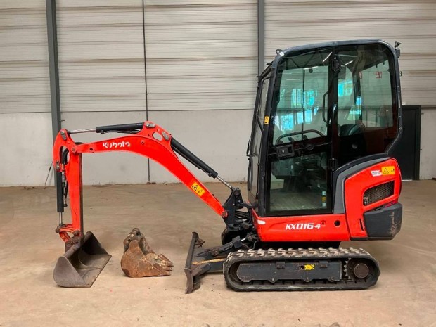 Kubota Kx 016-4 / 2.183 üzemóra / Lízing 20%-tól