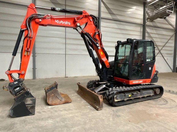 Kubota Kx 080-4 A 2 powertilt/ 2.526 h zemra / Lzing 20%-t
