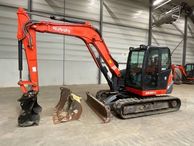 Kubota Kx 080-4 / 4.029 h üzemóra / Lízing 20%-tól