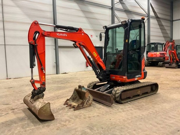 Kubota U27-4 minikotr / 2.028 zemra / Lzing 20%-tl