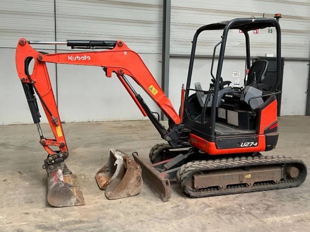 Kubota U 27-4 / 1.950 h zemra / Lzing 20%-tl