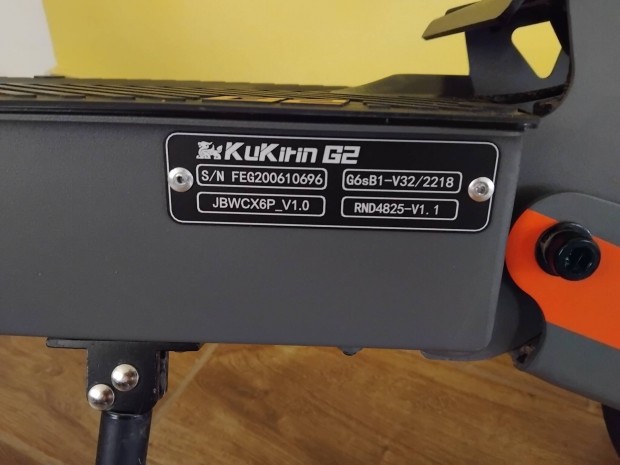 Kukirin G2, újszerű 392km ment!