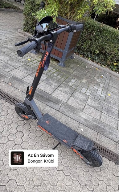 Kukirin g2 elektromos roller.