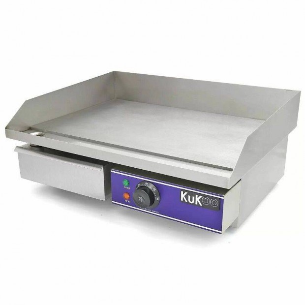 Kukoo 10119 ipari elektromos grillst, 0-300C, 50cm
