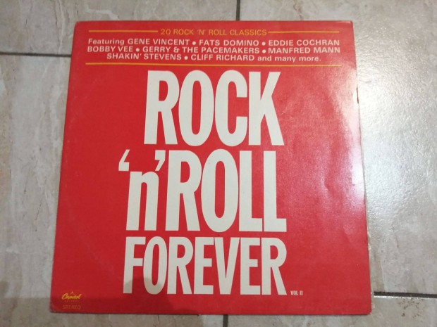 Klfldi Rock'n Roll vlogats - bakelit lemez