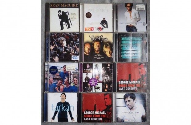 Külföldi énekesek Zenei CD-k (4 kép) pop rock